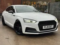 Used Audi A5 Sportback Black Edition 2019 White Hatchback