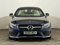 Second-hand Mercedes C200 AMG line 181 CP (133 kW) 2016 Albastru Cabrio
