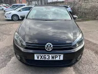 Used VW Golf Cabriolet GT 140 HP (102 kW) 2013 Black Cabriolet
