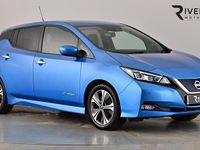 Used Nissan Leaf Tekna 110 kW (150 HP) 2019 Blue Hatchback