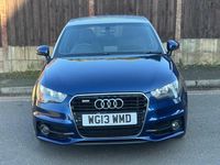 Used Audi A1 S-Line 2013 Blue Hatchback