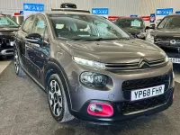Used Citroën C3 PureTech 82 HP (60 kW) 2018 Grey Hatchback