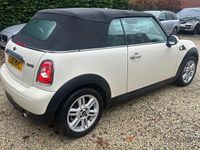 Used Mini Cooper Cabriolet 2012 White Cabriolet