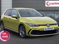 Used VW Golf VII R-line 150 HP (110 kW) 2021 Yellow Hatchback