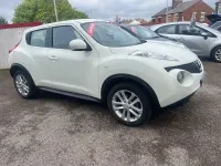 Używany Nissan Juke Acenta 117 KM (86 kW) 2013 Biały SUV