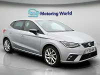 Used Seat Ibiza FR 80 HP (58 kW) 2023 Silver Hatchback