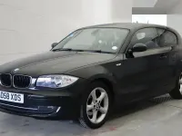 Used BMW 118 2008 Black Hatchback