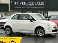 Used Fiat 500 Pop Star 69 HP (50 kW) 2016 White Hatchback