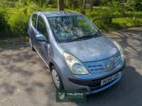 Used Nissan Pixo N-TEC 68 HP (50 kW) 2010 Grey Hatchback
