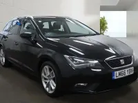 Used Seat Leon SE Dynamic 110 HP (80 kW) 2016 Black Estate