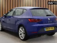 Used Seat Leon FR 190 HP (139 kW) 2018 Blue Hatchback