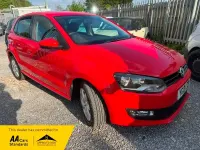 Second-hand VW Polo Match 75 CP (55 kW) 2013 Roșu Hatchback