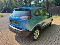 Used Vauxhall Crossland X S 99 HP (72 kW) 2017 Blue SUV