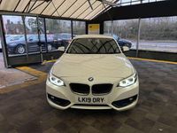Used BMW 218 Comfort Edition 2019 White Coupe