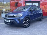 Used Vauxhall Crossland Edition 108 HP (79 kW) 2022 Blue SUV