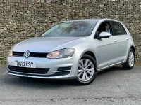Used VW Golf VII SE 105 HP (77 kW) 2013 Silver Hatchback