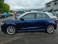 Used Audi A1 Sportback S-Line 2015 Blue Hatchback