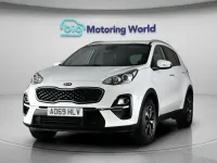 Used Kia Sportage 136 HP (100 kW) 2019 White SUV