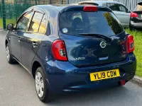 Used Nissan Micra Acenta 2019 Blue Hatchback