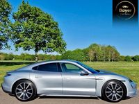 Used Porsche Taycan Performance Package 500 kW (680 HP) 2021 Silver Sedan