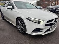 Used Mercedes A200 AMG line 163 HP (119 kW) 2020 White Hatchback