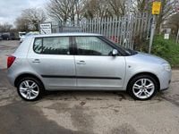 Used Skoda Fabia 80 HP (58 kW) 2008 Silver Hatchback