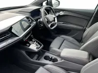 Used Audi Q4 e-tron Black Edition 250 kW (340 HP) 2025 Geyser blue, metallic SUV