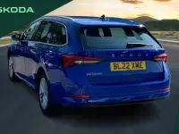 Used Skoda Octavia SE L 147 HP (108 kW) 2022 Blue Estate