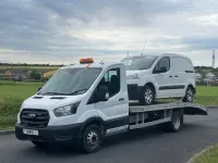 Used Ford Transit 130 HP (95 kW) 2021 White Pickup