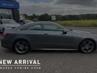 Used Mercedes E220 AMG line 191 HP (140 kW) 2018 Grey Coupe