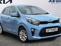 Used Kia Picanto 67 HP (49 kW) 2020 Blue Hatchback