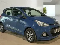 Used Hyundai i10 Premium 67 HP (49 kW) 2015 Blue Hatchback