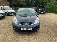 Used Nissan Note N-TEC 86 HP (63 kW) 2012 Blue Hatchback