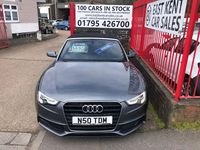 Usado Audi A5 Cabriolet S-Line 177 HP (130 kW) 2014 Cinzento Cabrios