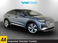 Used Audi Q4 Sportback e-tron S-Line 150 kW (204 HP) 2022 Blue SUV