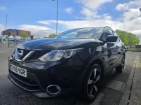 Used Nissan Qashqai N-Connecta 110 HP (80 kW) 2016 Black SUV