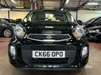 Used Kia Picanto Air 66 HP (48 kW) 2016 Black Hatchback