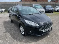 Used Ford Fiesta Zetec 82 HP (60 kW) 2016 Black Hatchback