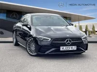 Begagnad Mercedes CLA180 AMG Line Premium 2023 Svart Sedan