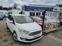 Used Ford Grand C-Max Titanium 125 HP (91 kW) 2016 White MPV