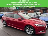 Used Ford Mondeo ST-Line 180 HP (132 kW) 2017 Red Estate