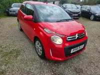 Used Citroën C1 Feel 68 HP (50 kW) 2016 Scarlett red Hatchback