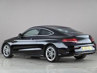 Used Mercedes C200 AMG line 2018 Black Coupe