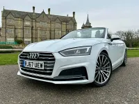 Used Audi A5 Cabriolet S-Line 2017 White Cabriolet