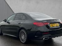 Used Mercedes C200 AMG Line Premium Plus 204 HP (150 kW) 2025 Obsidian black metallic