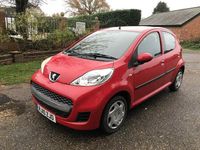 Second-hand Peugeot 107 68 CP (50 kW) 2010 Roșu Hatchback