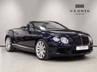 Used Bentley Continental 507 HP (372 kW) 2012 Blue Cabriolet