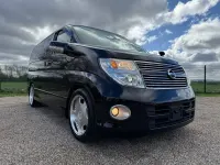 Used Nissan Elgrand 2009 Black MPV