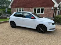 Used Skoda Fabia 110 HP (80 kW) 2017 White Hatchback