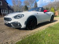 Used Abarth 124 Spider 2017 White Cabriolet